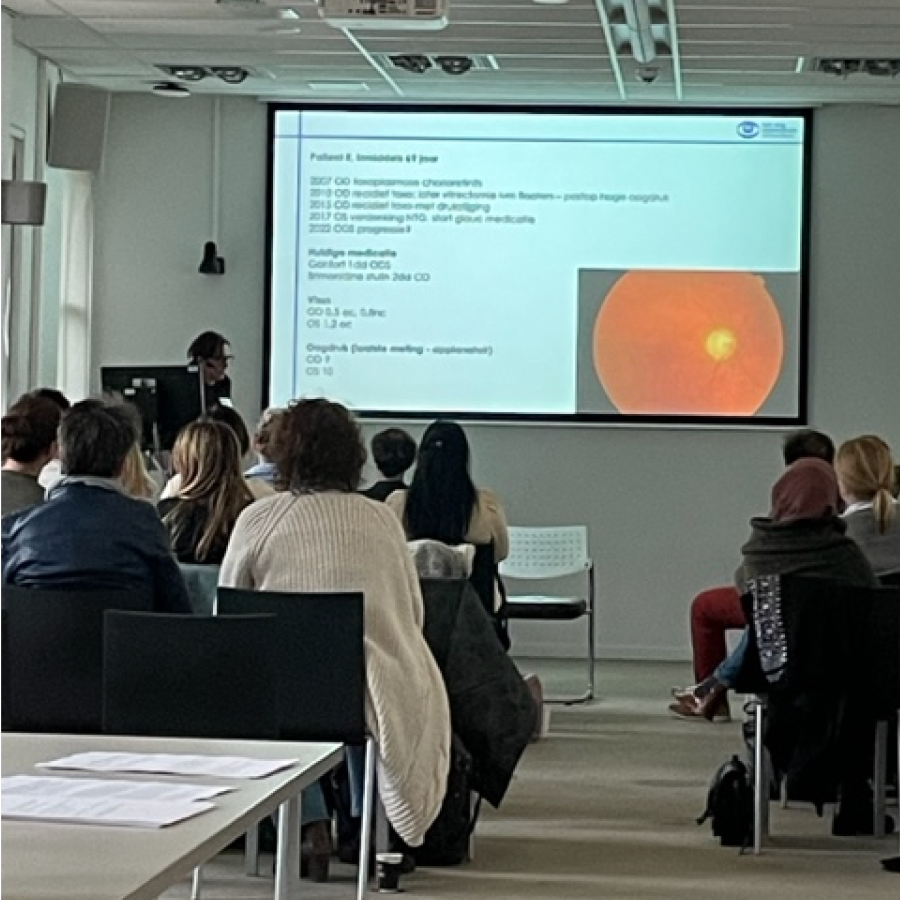 Beeld van 27e wetenschappelijke bijeenkomst op zaterdag 19 november 2022